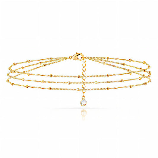Trinity Celeste Knot Bracelet