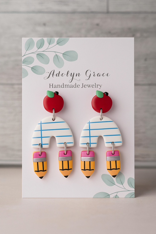 Back to School Dangles