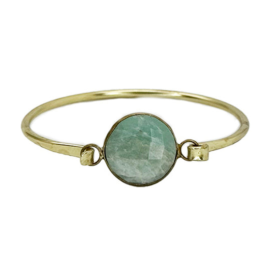 Amazonite Bangle Bracelet