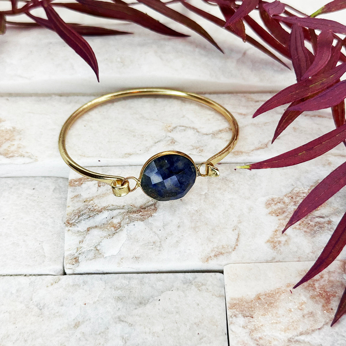 Sodalite Bangle Bracelet
