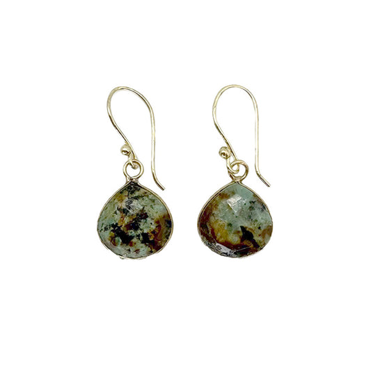 Turquoise Teardrop Earrings