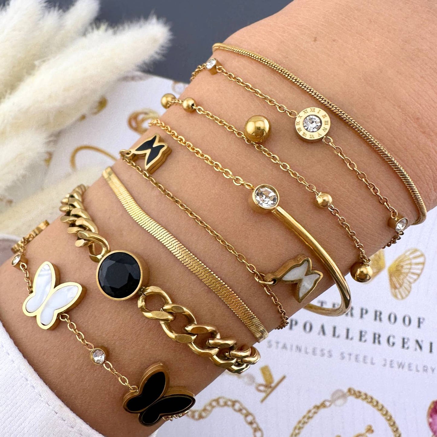 Golden Drift Bracelet